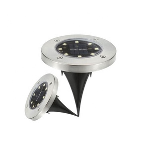 พลังงานแสงอาทิตย์ดิสก์ 8/12/16 LEDพลังงานแสงอาทิตย์ไฟกันน้ำกลางแจ้งสวนภูมิทัศน์แสงสำหรับYardดาดฟ้าสนามหญ้าpatio - Product Image 1