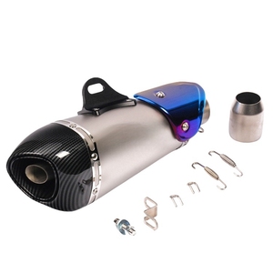 Tubos de Escape para Motocicleta, Compatibles con KTM, Ninja 250, R3, ZX6R, GSX-250, NK400, Piezas de Modificación, Accesorio para Moto - Product Image 4