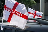 Gahumi Custom England Car Flags Inglaterra Car Windows Custom Flags Car Glass Flag