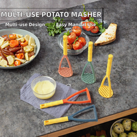Nouveau Presse-purée manuel multifonction en métal avec poignée, résistant au four, pour cuisine – Offre Spéciale