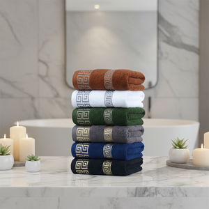 Serviettes en coton personnalisées, serviettes <span class=keywords><strong>de</strong></span> visage <span class=keywords><strong>de</strong></span> qualité supérieure, très absorbantes et douces, couleur unie, draps <span class=keywords><strong>de</strong></span> bain et <span class=keywords><strong>de</strong></span> visage élégants, séchage rapide, débarbouillettes. - Product Image 5