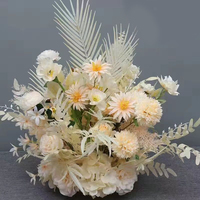 Décoration de Mariage Centres de Table Floraux Fournitures de Fête Fleur Artificielle Faite Main de Luxe