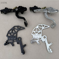 Repose-pieds et pédale de frein usinés CNC en aluminium anodisé 6061AL, pour usage en course, pour Surron Ultra Bee Motocross