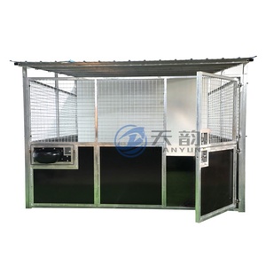 耐候马棚，带屋顶，模块化重型结构，用于户外牧场保护 - Product Image 2