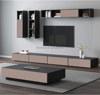 Meuble TV en bois personnalisé, simple, moderne, écologique et durable pour hôtel, appartement, salon, chambre à coucher