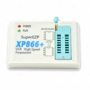 Programmateur USB SPI CH554T XP866 avec 2 adaptateurs, prend en charge les puces EEPROM <span class=keywords><strong>Flash</strong></span> Bios 24 25 93 95, meilleur que l'EZP2019, dernière mise à niveau. - Product Image 3