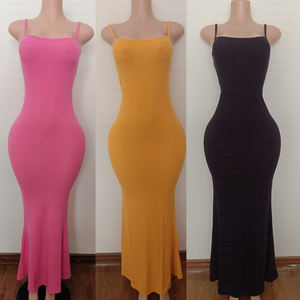 Mini Abito Estivo da Donna con Logo Personalizzato, Senza Maniche, in <span class=keywords><strong>Cotone</strong></span> Elasticizzato a Costine, Vestito Aderente Casual - Product Image 6