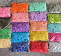 Fournisseur de mariage en gros : Confettis biodégradables en papier de 2,5 cm, dissolvables dans l'eau de 1,5 cm pour des décorations élégantes de fêtes de mariage