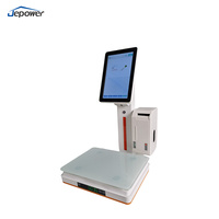 L Reconnaissance AI Kiosque de paiement intelligent Écran tactile Terminal de point de vente Logiciel de point de vente Android/Fenêtre Balance AI Caisse enregistreuse