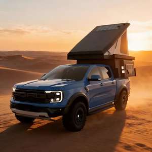 Ecocampor Adventure Series: Camper Ultraligero para Camioneta con Cocina Impermeable e Integración de Tienda de Techo para RV/Caravana - Product Image 1