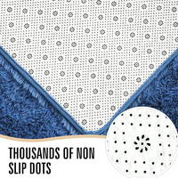 Tapis moderne super doux et moelleux, tapis en fourrure pelucheuse antidérapant pour la chambre à coucher, la salle à manger, le salon, les enfants, tapis en peluche PV