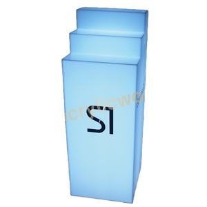 Support à vin en acrylique lumineux / Support à vin en acrylique avec éclairage LED / Support à vin en acrylique avec éclairage LED - Product Image 1