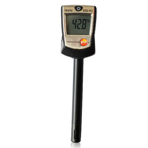 Medidor de Punto de Rocío de Alta Precisión Testo 605H1, Medidor Portátil de Temperatura y Humedad para Ductos - Product Image 2