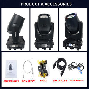 <span class=keywords><strong>Lyre</strong></span> DMX512 Flystar 230W Mini <span class=keywords><strong>7R</strong></span> à tête mobile LED avec anneau pour scène DJ, idéale pour mariages, fêtes, événements, clubs et applications en entrepôt - Product Image 6