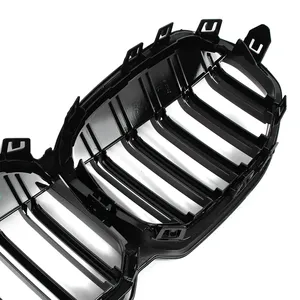 StarNav Pour BMW Série 1 F40 2020-2024 Cache de calandre inférieure à double grille avant, Garniture de couvercle d'aération de spoiler de voiture - Product Image 6