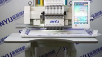 Machine à broder informatisée Brother à tête unique automatique à 12/15 aiguilles pour monogrammes 3D, casquettes et vêtements