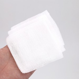 Medmount Médical Chirurgical 100% <span class=keywords><strong>Coton</strong></span> <span class=keywords><strong>Hydrophile</strong></span> Blanchi Blanc Plié/Déplié 7.5 10 Gaze Écouvillon Abdominal avec Radiographie - Product Image 6