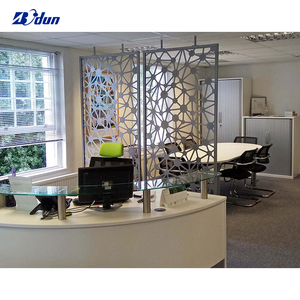 Lan Can Cầu Thang Nhôm Màu Vàng Kim Ngoại Thất Trong Nhà Sang Trọng Họa Tiết Màu Tùy Chỉnh Cắt Laser CNC - Product Image 5