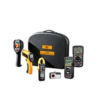 HTi HT-K01 Manomètre électronique multifonction 6-en-1 Outil de service et de diagnostic Solution complète pour l'entretien et la maintenance des systèmes de puissance
