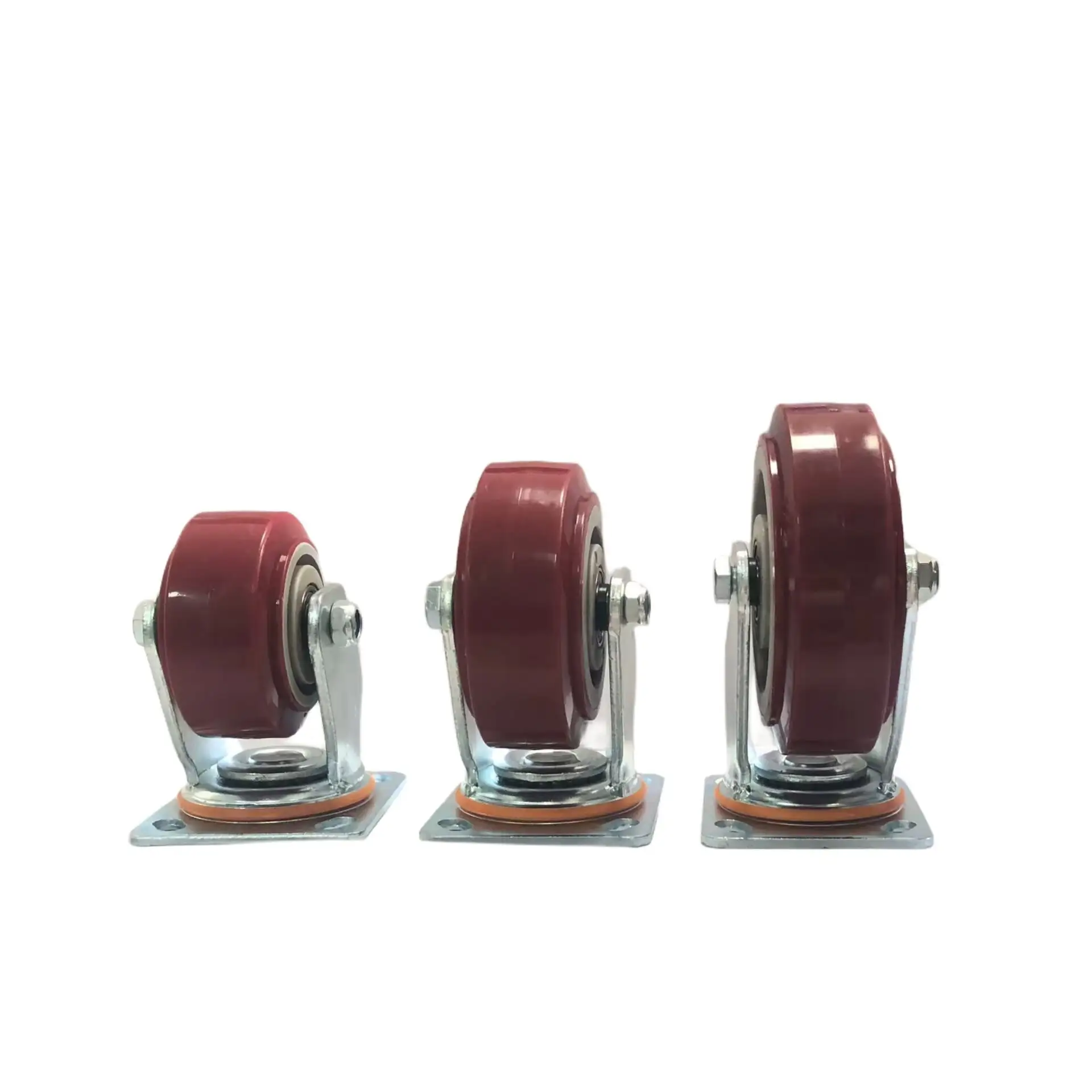 Red Big Castor Swivel Wheel for Industrial Heavy Duty Casters