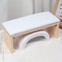 Accessoire professionnel de Tables de manucure de coussin d'accoudoir de technologie d'ongle de cuir de microfibre