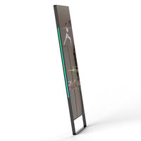 Espejo de entrenamiento inteligente 3D Virtual para gimnasio en casa, pantalla táctil inteligente de 32 y 43 pulgadas, para ejercicio, interactivo