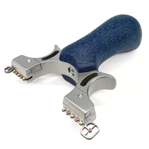 Hoge Precisie Roestvrijstalen Boogkop + Aluminium Handvat Katapult Kruisboog Jacht Professionele Krachtige Katapult - Product Image 3