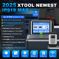 Dispositif de programmation de véhicules XTOOL IP919MAX, scanner de système complet OBD2, machine de diagnostic bidirectionnelle pour toutes les voitures avec topologie J2534