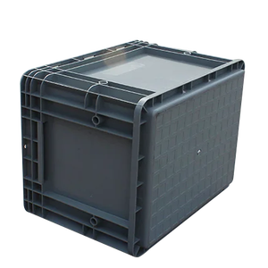 صناديق بلاستيكية متينة وشاقة التحمل يمكن رصها فوق بعضها من NEXARA بأحجام مختلفة وحالات مختلفة صناديق لوجستية صلبة مستطيلة من البولي بروبيلين 400-280 - Product Image 4