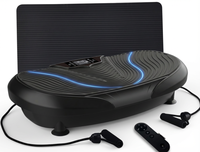 Plateforme vibrante pour exercices corporels complets, machine de fitness à domicile pour la perte de poids, plateforme vibrante pour brûler les graisses, Crazy Fit Massage