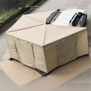 Auvent ADA Overland 4x4 270 degrés pour camping, SUV, voiture, auvent latéral de <span class=keywords><strong>toit</strong></span>, <span class=keywords><strong>tente</strong></span> à coque rigide, auvent 270 avec parois - Product Image 2