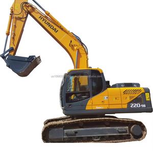 Used Hyundai 220 Model 22 Ton Excavator for Sale From Korea <b>Cheap</b> Price Original Paint and Engine - Product Image 1