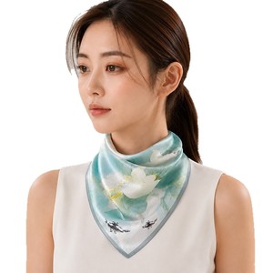 Pañuelo Cuadrado Pequeño <span class=keywords><strong>de</strong></span> Seda <span class=keywords><strong>de</strong></span> Morera 100% Suave <span class=keywords><strong>de</strong></span> 53 cm para Mujer, Cinta para <span class=keywords><strong>el</strong></span> Pelo <span class=keywords><strong>de</strong></span> Primavera Verano, Pañuelo <span class=keywords><strong>de</strong></span> Moda para <span class=keywords><strong>el</strong></span> Cabello y <span class=keywords><strong>el</strong></span> Cuello - Product Image 6