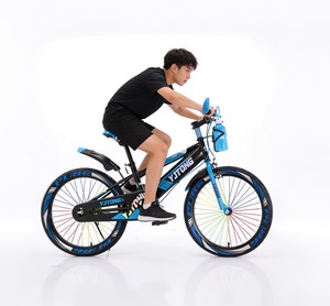 Bicicleta de Montaña para Niños de Alta Calidad |   Bicicleta de una Velocidad con <span class=keywords><strong>Cuadro</strong></span> de <span class=keywords><strong>Acero</strong></span> y Radios de Colores, Precio al por Mayor, para Principiantes - Product Image 1