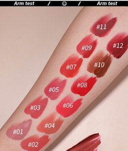 Không thấm nước màu đỏ Matte lỏng Vegan nhung Matte Vegan nhãn hiệu riêng son môi - Product Image 5