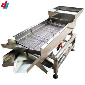 Fruit- en graanreiniging 600*2000mm Eenvoudig onderhoud Twee motoren Hoge efficiëntie 304 RVS Lineaire trilzeef - Product Image 6