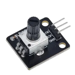 Module de bouton analogique de potentiomètre rotatif TZT pour blocs électroniques Raspberry Pi Arduino, encodeur rotatif RV09 pour arduino