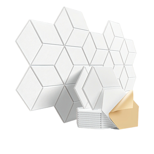 Suministro transfronterizo de paneles hexagonales autoacústicos de fibra de poliéster, insonorizantes y fonoabsorbentes - Product Image 1
