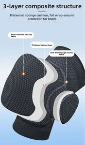 Genouillères de volley-ball en éponge épaisse, anti-collision, respirantes, antidérapantes, pour l'entraînement et le roller - Product Image 4
