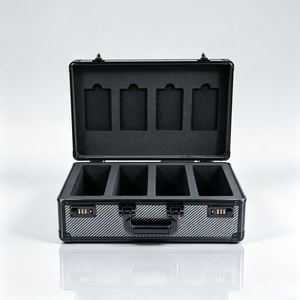 Scatola in Alluminio a 4 Scomparti per Conservazione Carte Sportive Classificate, <span class=keywords><strong>Vendita</strong></span> Calda dalla Fabbrica di Ningbo - Product Image 1