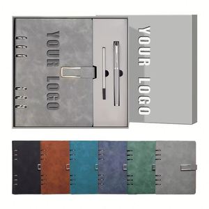 Set de Cuadernos de Cuero Promocionales A5 B5, Libreta Personalizada con Logotipo - Product Image 1
