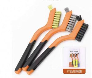 Manufacturers Sell Hot Car Wash 18 Sets of Electric Drill <b>Brush</b> <b>Cleaning</b> Set Bristle Wooden Handle Round Head Detail <b>Brush</b> - Product Image 6