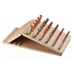 Strumento di allenamento per le dita delle mani per esercizi Trainer attrezzature per la riabilitazione dispositivi bastoncini di legno - Product Image 1