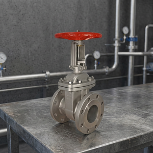 Vanne à opercule manuelle à bride en acier inoxydable robuste OS et Y pour la coupure de flux dans les conduites industrielles - Product Image 2