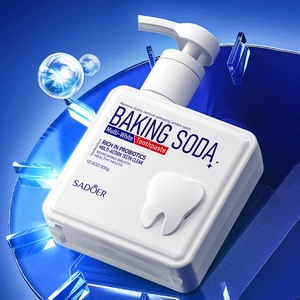 SADOER <span class=keywords><strong>Dentifrice</strong></span> Probiotique au Bicarbonate de Soude en Pompe Nettoie et Élimine <span class=keywords><strong>les</strong></span> <span class=keywords><strong>Taches</strong></span> Rafraîchit l'Haleine <span class=keywords><strong>Dentifrice</strong></span> à Pompe - Product Image 2