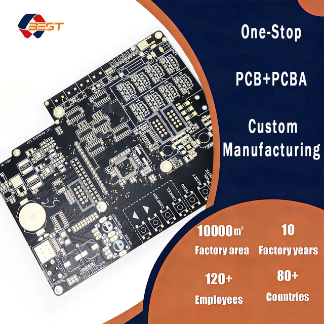 OEM Custom Turnkey Prototype Pcb Layout Pcba Smt Assembly Assemble Pcb Service Factory Printed Circuit Board Pcba Prototyping