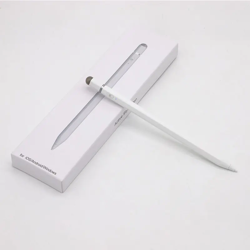 Slimme Universele Actieve Tekening Potlood Touch Stylus Pen Met Fijne Tip & Fiber Tip Voor Android Capacitieve Scherm Telefoon Voor Xiaomi