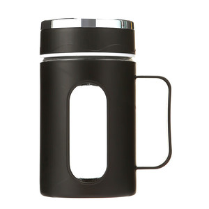 Tasse à thé à double paroi avec poignée, en PP de qualité alimentaire, isolée, idéale pour les cadeaux d'affaires - Product Image 4