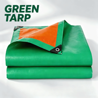 Bâche en PE tissée enduite imperméable avec bords renforcés pour tentes agricoles extérieures et solutions de couverture de sacs – Vente en gros