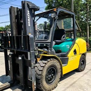 מלגזה משומשת HELI 5 טון, מלגזת דיזל קומטסו יפן FD50-17, מלגזת TCM/מיצובישי 5 טון 10 טון משומשת - Product Image 5